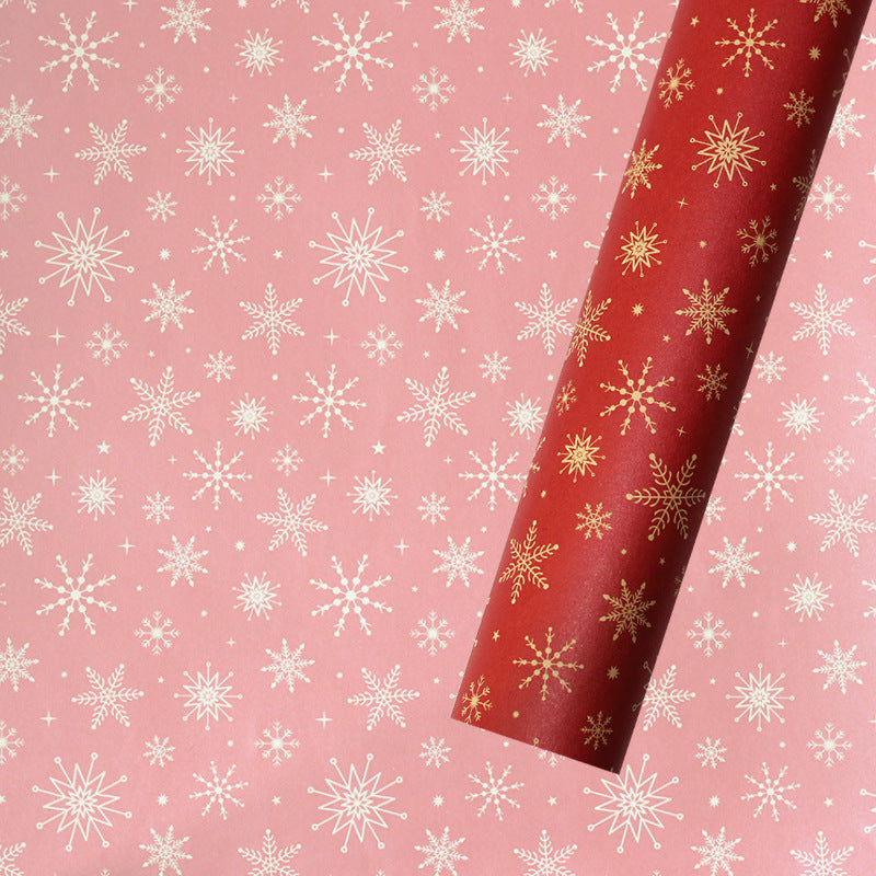 Christmas Gift Wrapping Paper European Style Retro