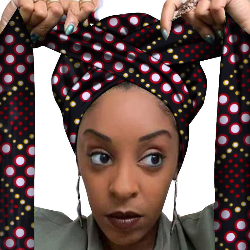 Printed Head Scarf