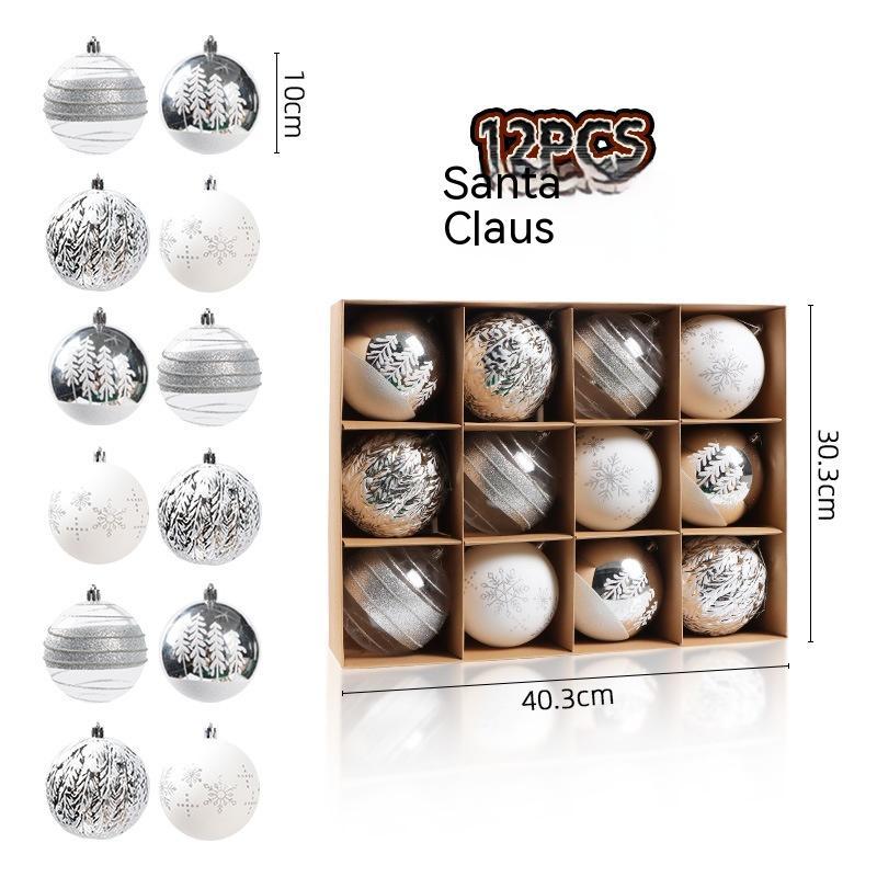 Decorative Christmas Ornament Box-12 Pack