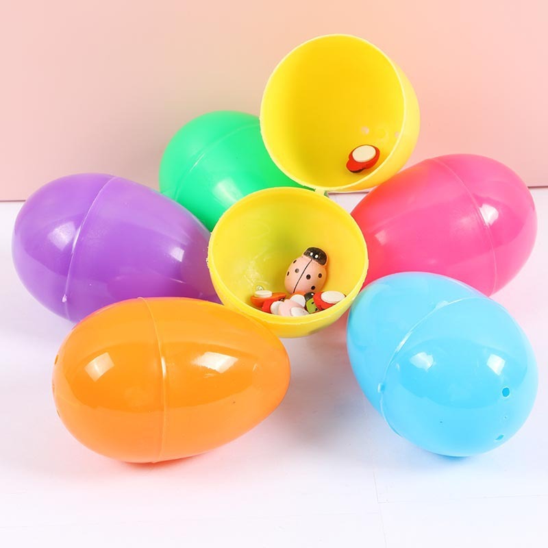 Easter Egg Plastic Opening Capsule- 50 Pack