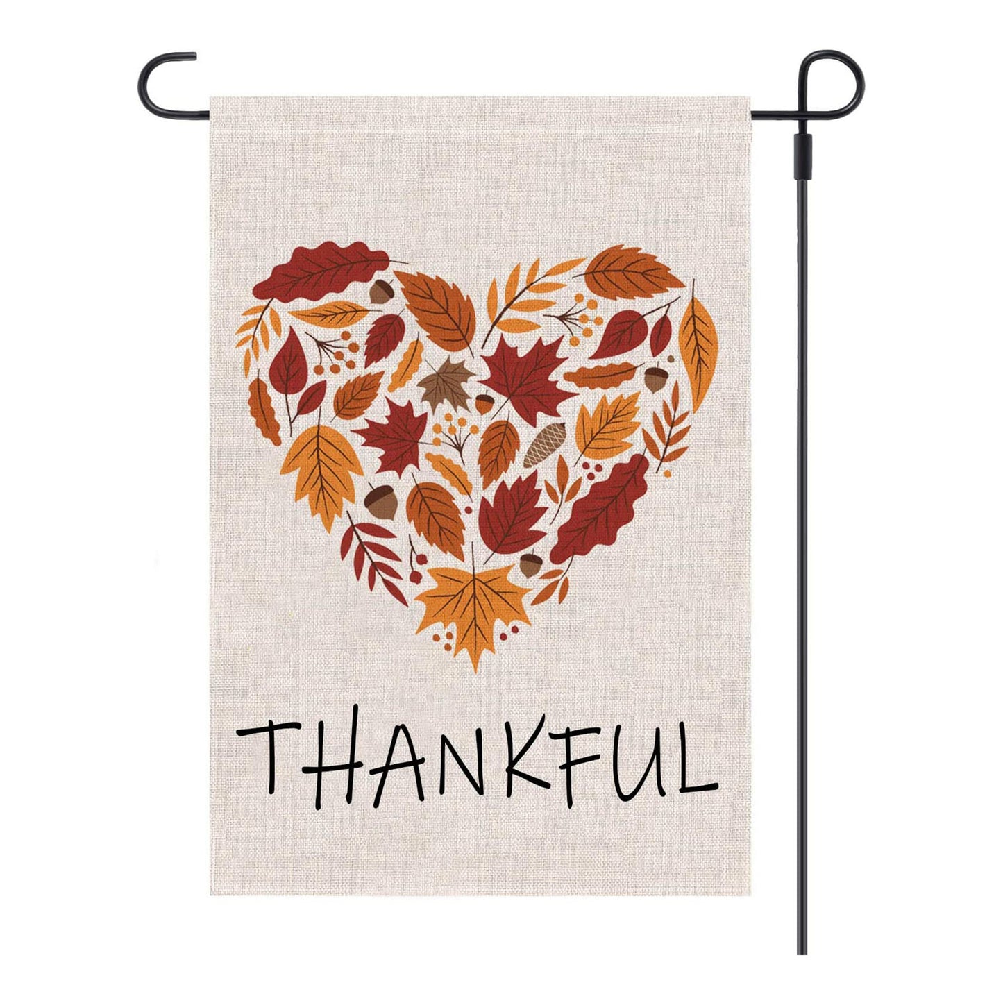 Autumn Thanksgiving Yard Decoration Linen Garden Banners