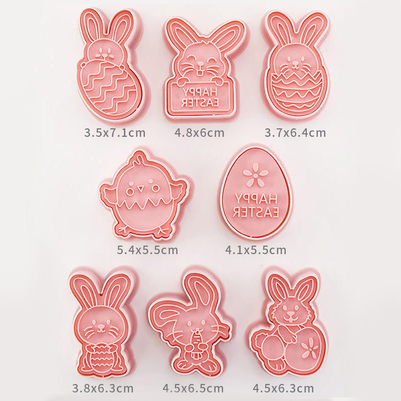 Easter Cookie Molds-8 Pack