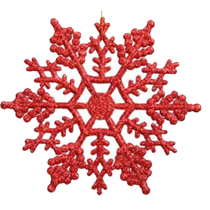 Christmas Decorations, 12 Pack Acrylic Snowflakes