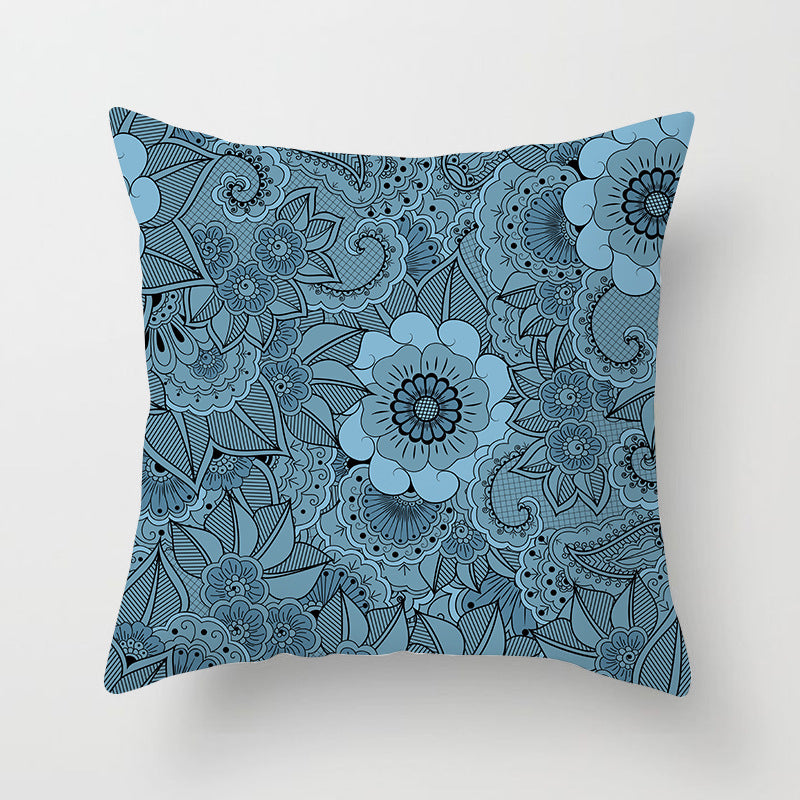 Mandala printed pillowcase Ramadan super soft sofa