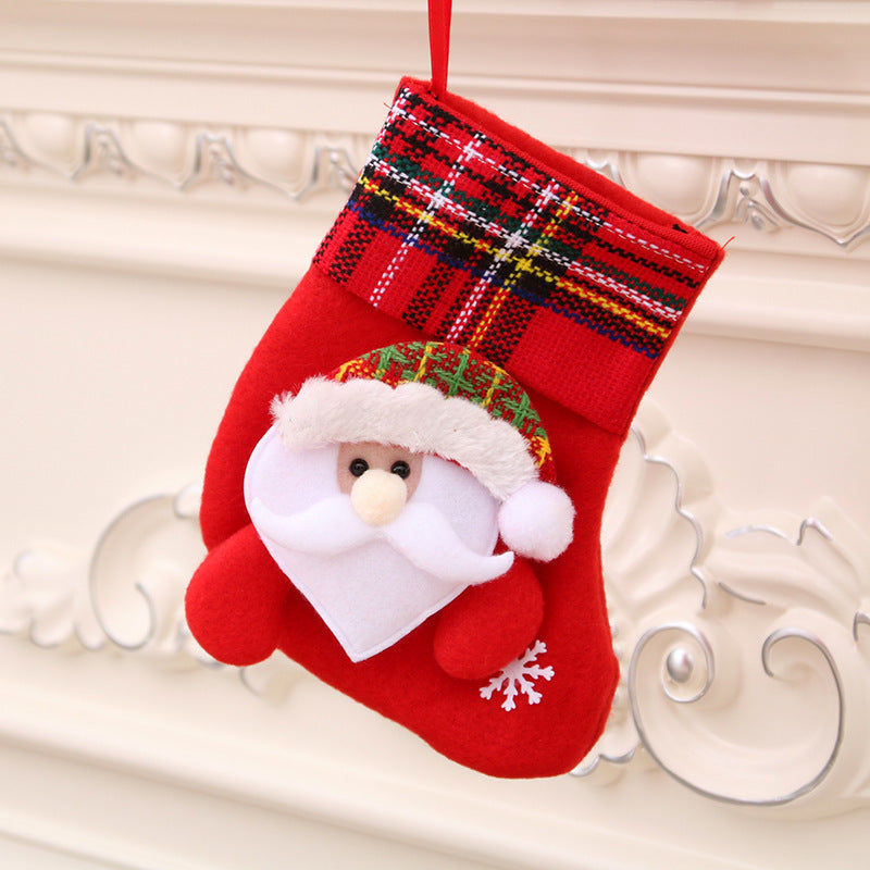 Christmas Decorations Mini Christmas Themed Stockings