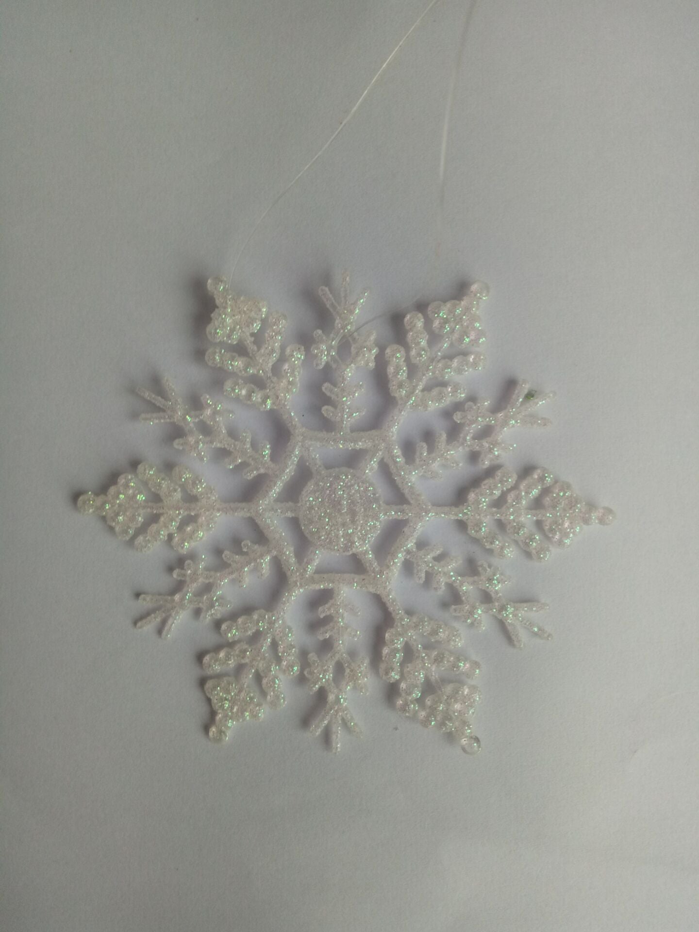 Christmas Decorations, 12 Pack Acrylic Snowflakes