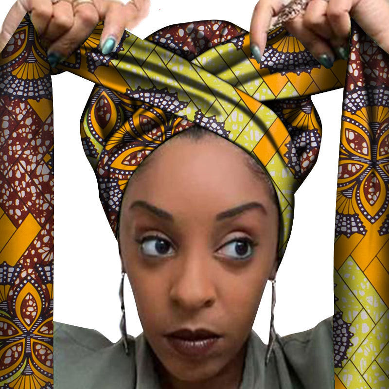 Printed Head Scarf