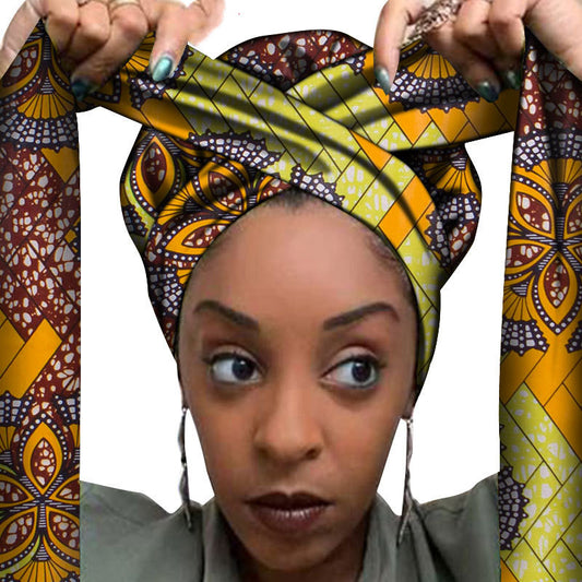 Printed Head Scarf