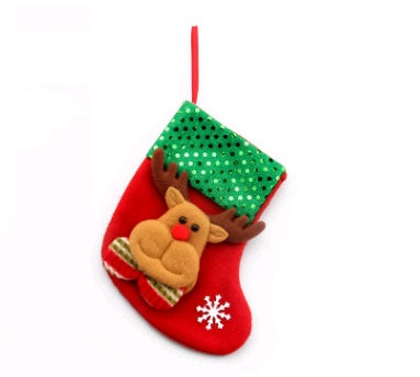 Christmas Decorations Mini Christmas Themed Stockings