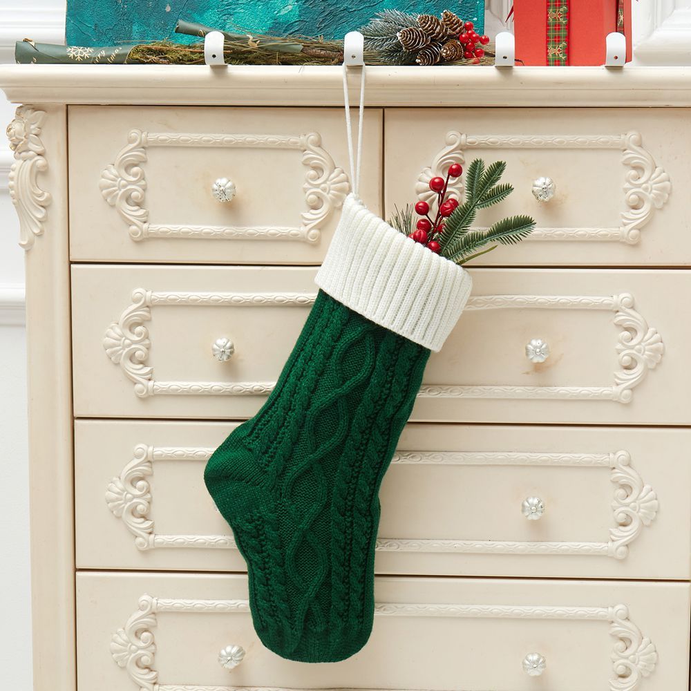 Knitted Christmas Wool Stockings