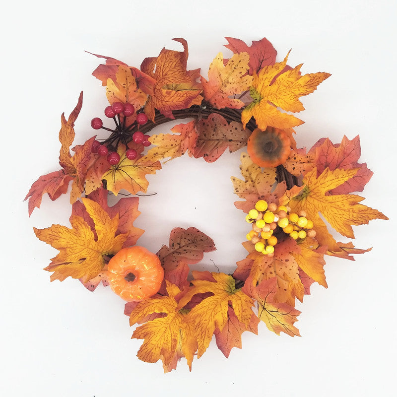 Fall Decoration Wreath