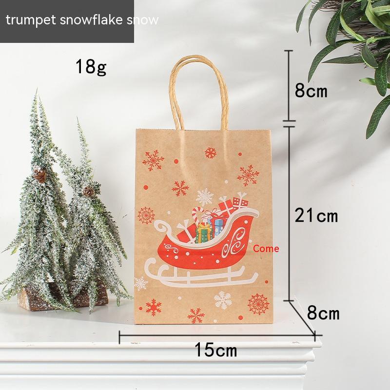 Christmas Decorations Paper Carrier Bag