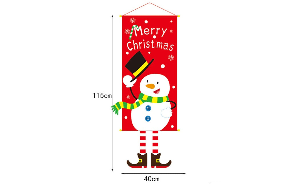 Christmas Window Decoration Banner