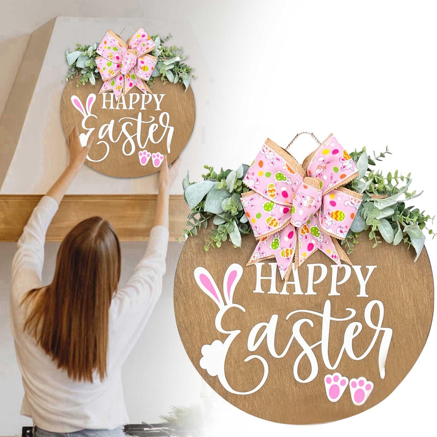 Easter Door and Fence Decorations