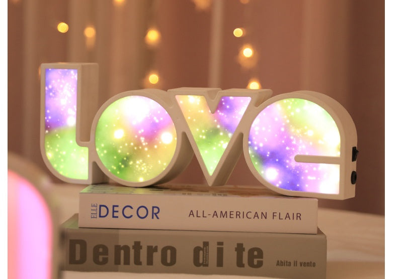 Valentines Day Decor LED LOVE Light