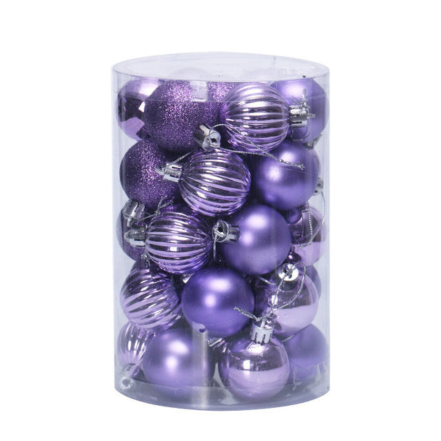 Christmas Ornament Ball Set-34 Pieces