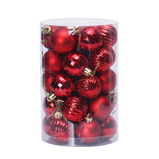 Christmas Ornament Ball Set-34 Pieces