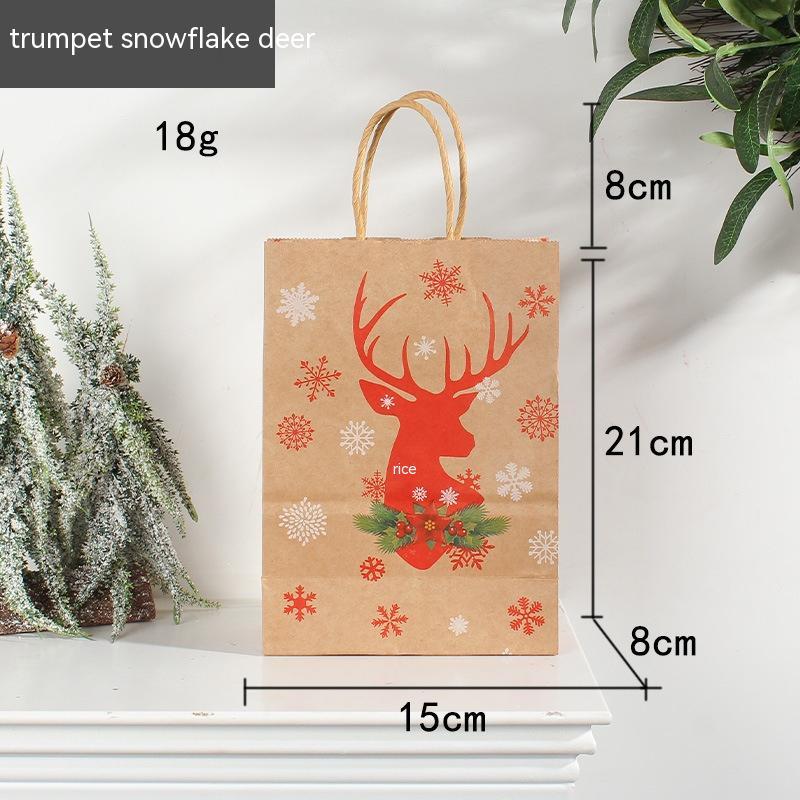 Christmas Decorations Paper Carrier Bag