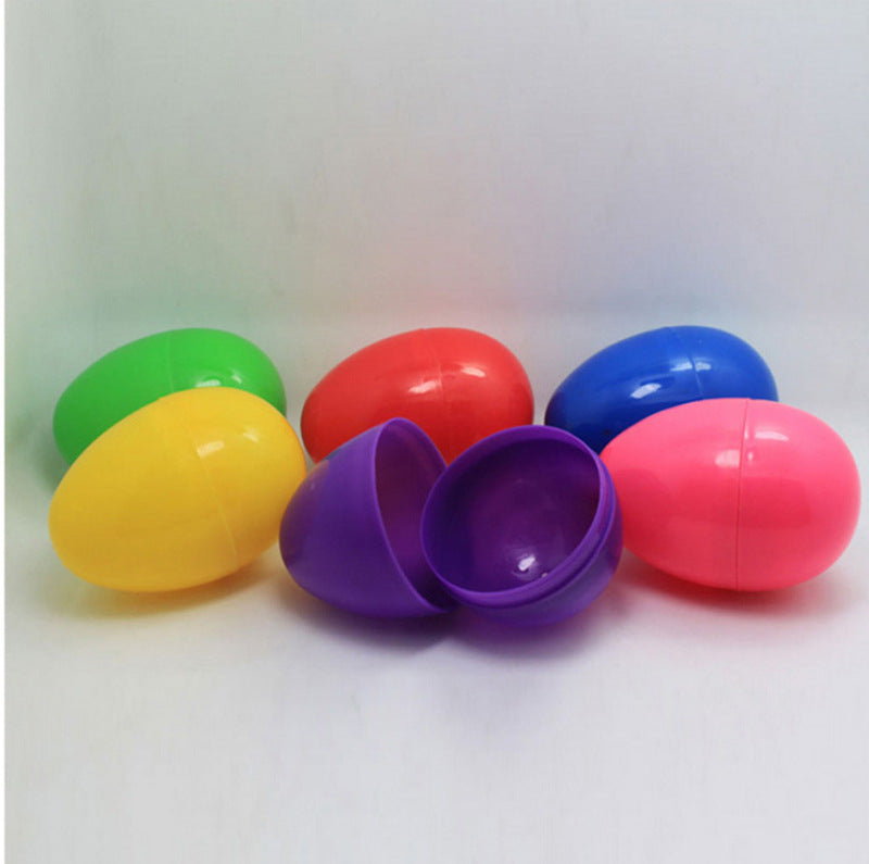 Easter Egg Plastic Opening Capsule- 50 Pack