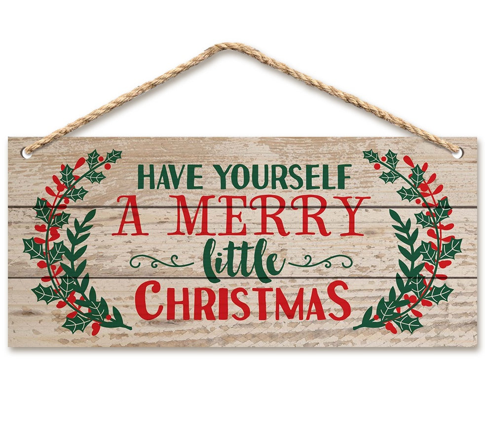 Decorative Christmas Themed Hanging Board