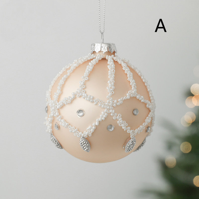 Glass Ball Ornament Christmas Tree Pendant