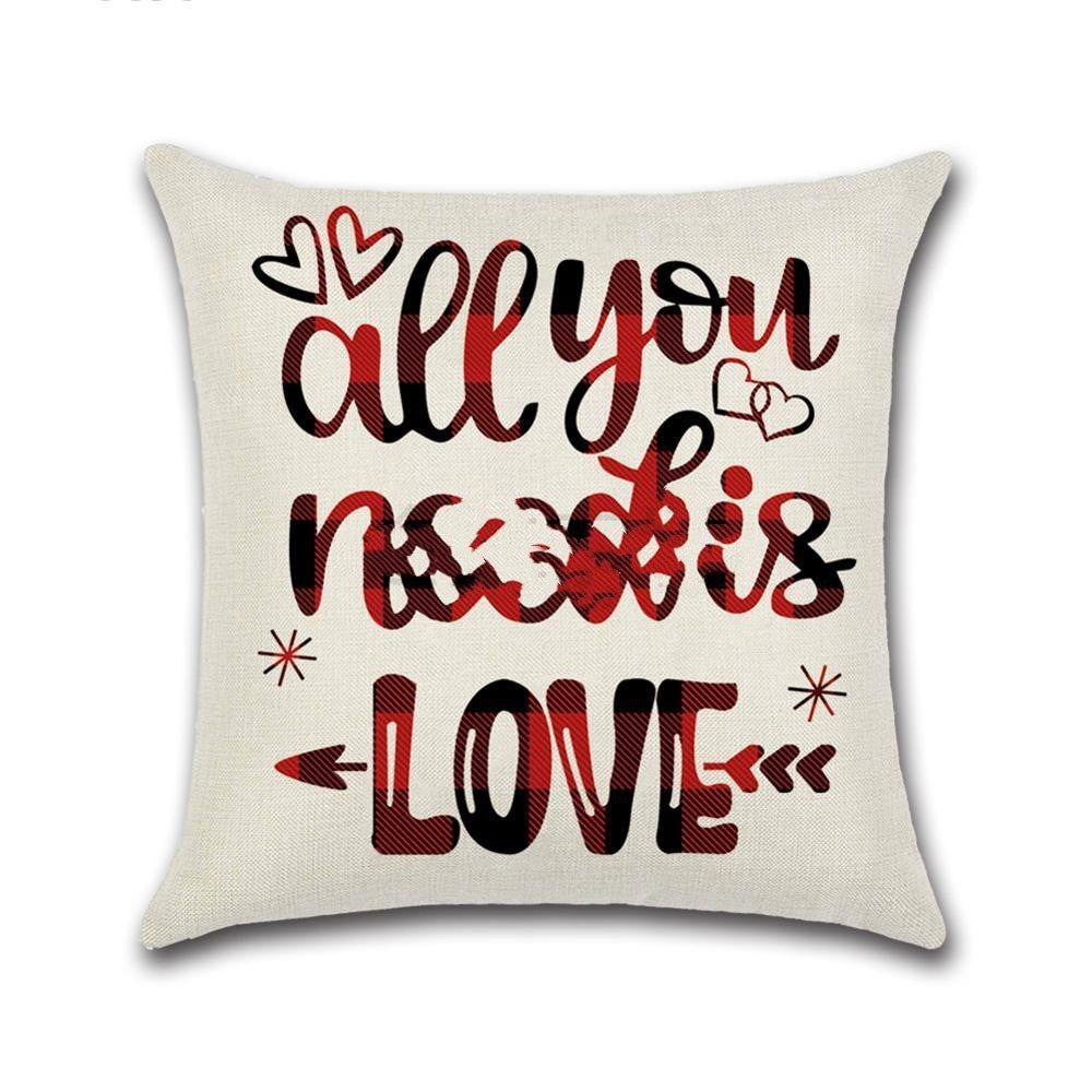 Valentines Day Themed Pillowcase Cover