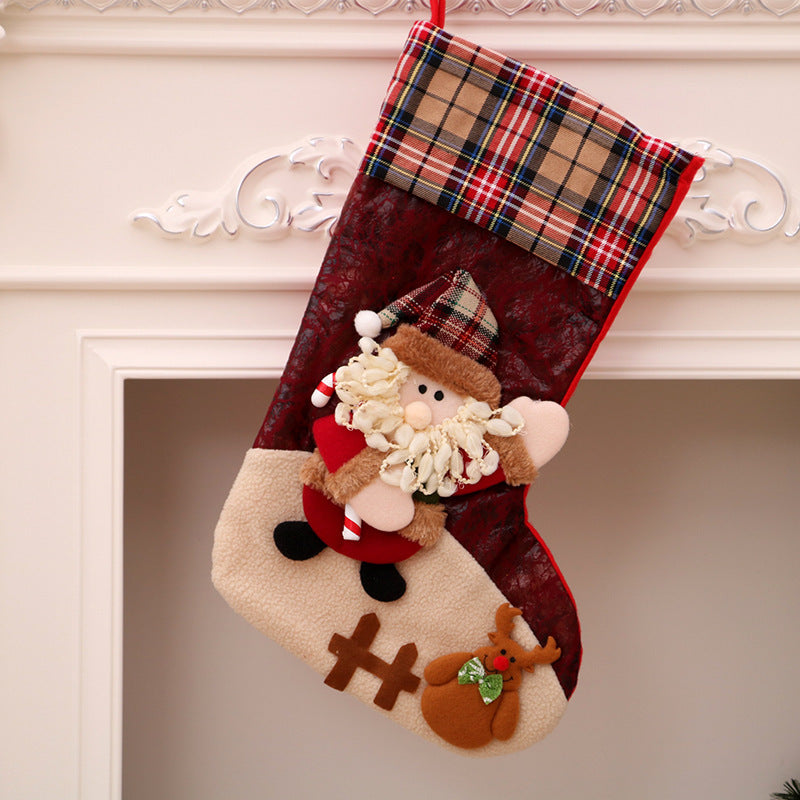 Christmas Decorations Mini Christmas Themed Stockings