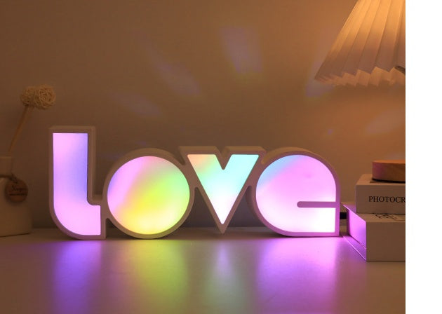 Valentines Day Decor LED LOVE Light