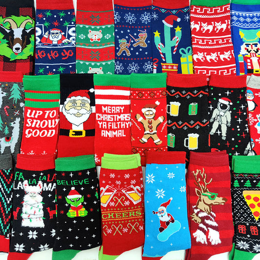 Mens Christmas Themed Socks