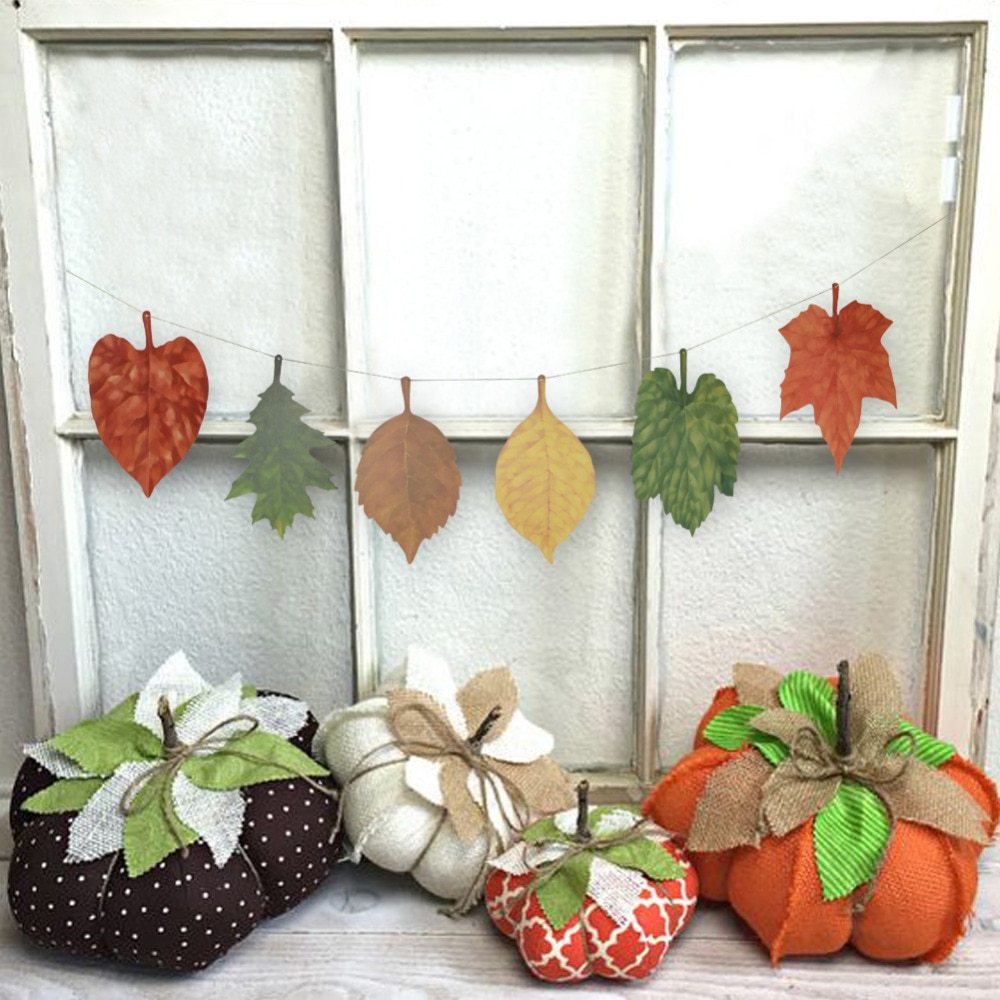 Fall Assorted Autumn Leaves Decorations