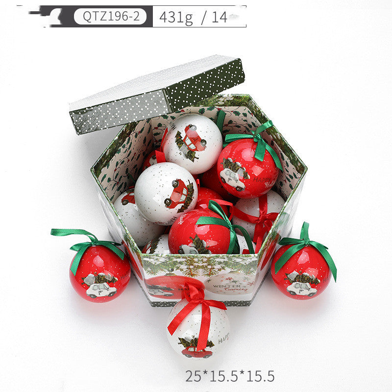 Christmas Tree Ornaments Gift Boxes-12 Pack