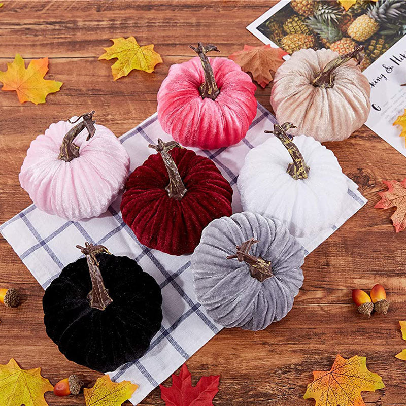 Thanksgiving Knitted Pumpkin Decoration