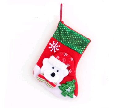 Christmas Decorations Mini Christmas Themed Stockings