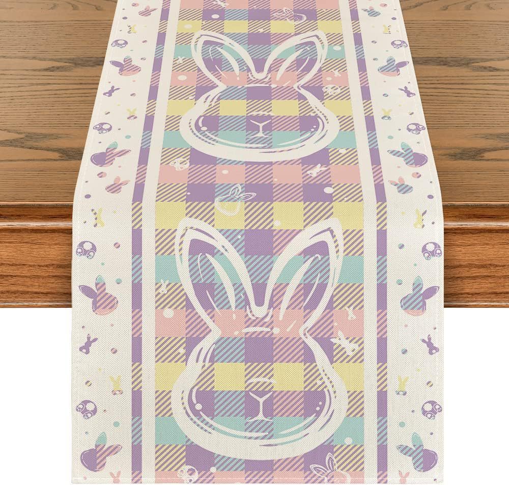 Easter Decoration Linen Tablecloth