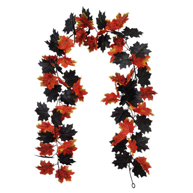 Thanksgiving Rattan Maple Decoration