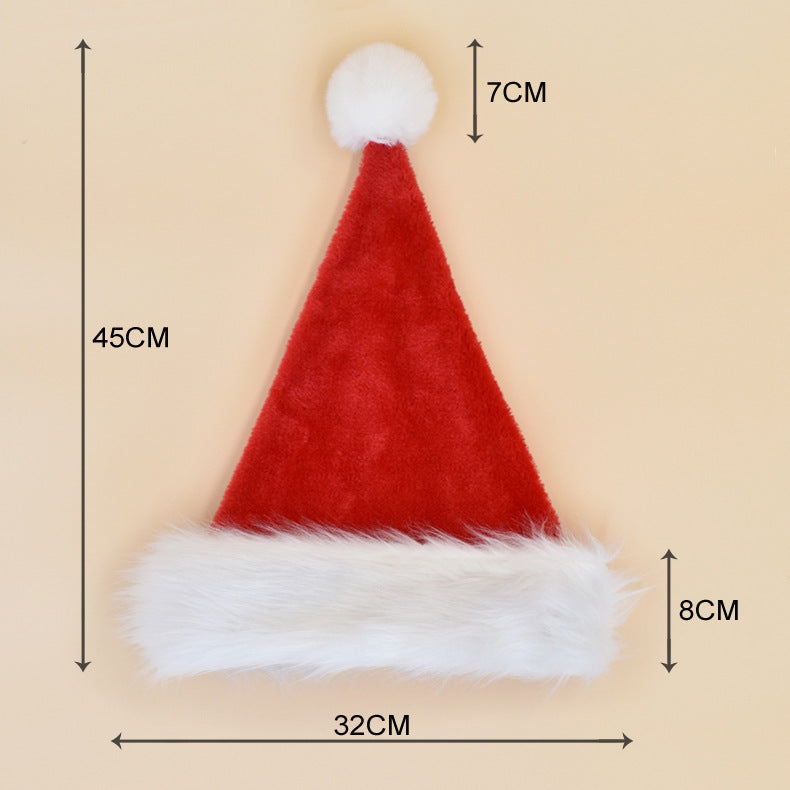 Plush Christmas Hat