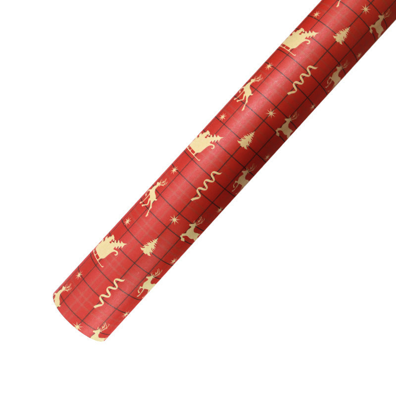 Stylish Christmas Themed Wrapping Paper 1 Pack