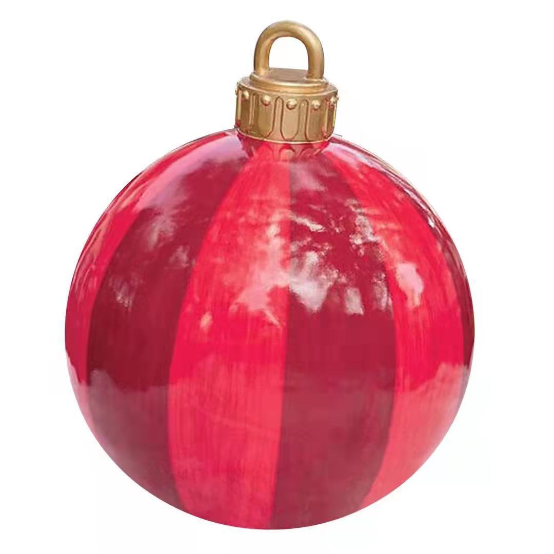 Christmas Themed Inflatable Ornament Ball