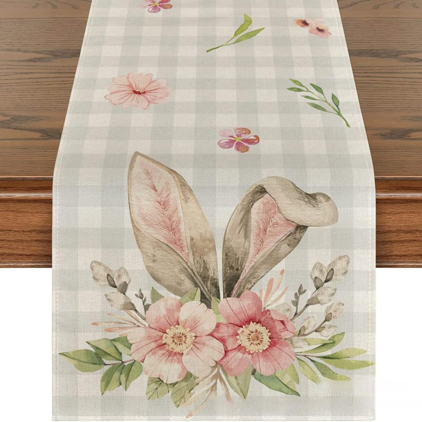 Easter Decoration Linen Tablecloth