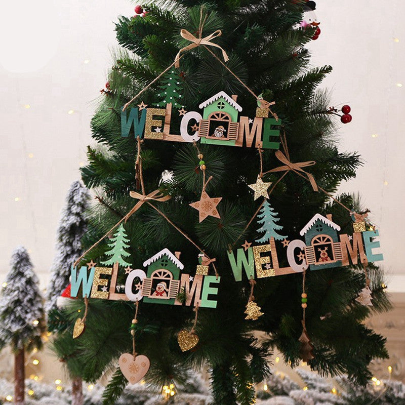 Welcome Christmas Ornament