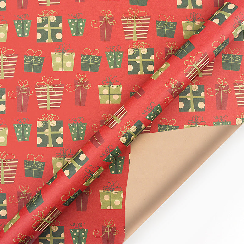 Christmas Kraft Wrapping Paper Christmas Gift Wrapping Paper 1 Pack