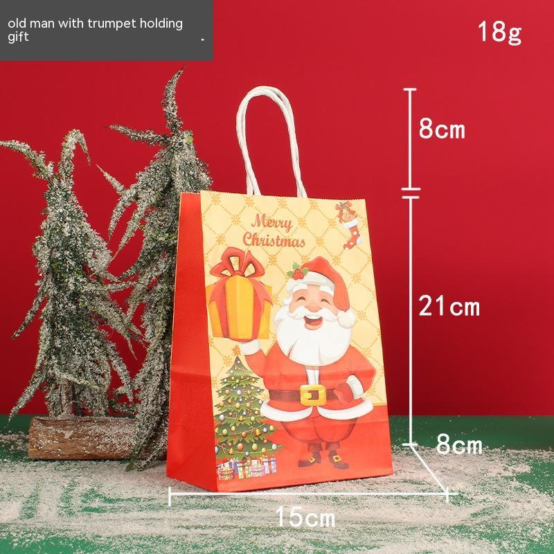 Christmas Decorations Paper Carrier Bag