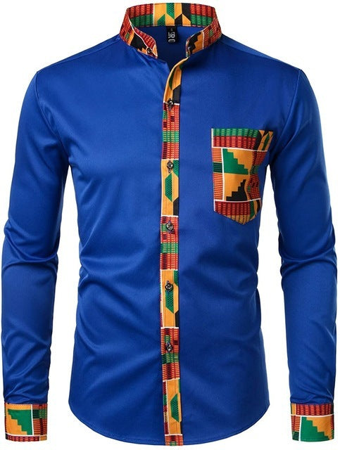 Men's Tribal Graphic Printed Shirt