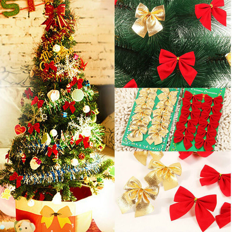 Christmas Tree Bow Ornaments