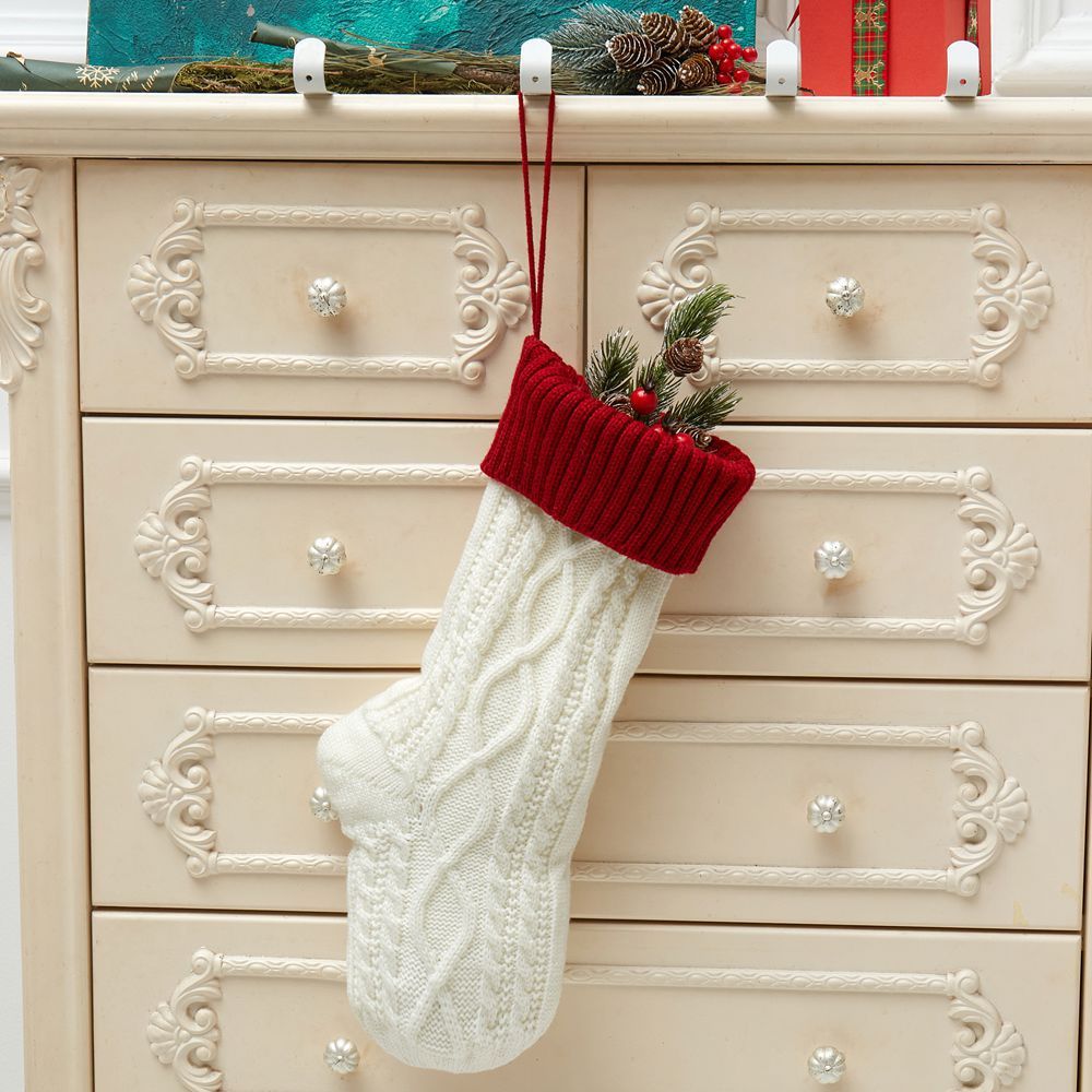 Knitted Christmas Wool Stockings