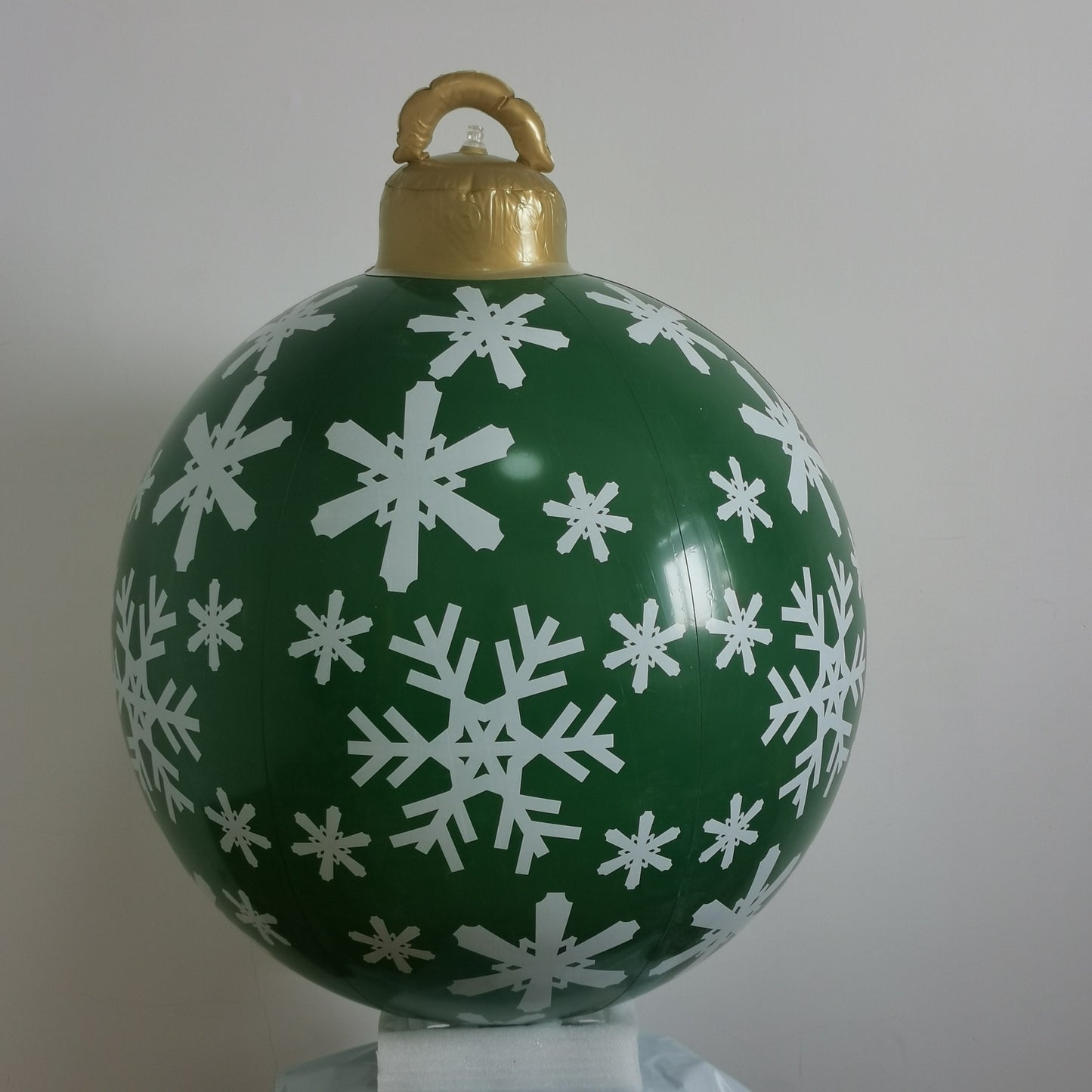 Christmas Themed Inflatable Ornament Ball