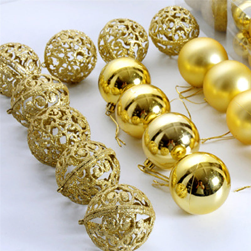 Christmas Tree Decorative Balls 100 Pieces