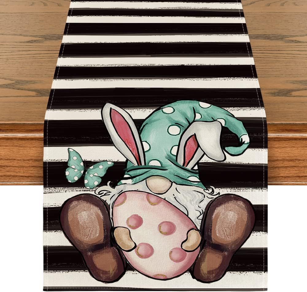 Easter Decoration Linen Tablecloth