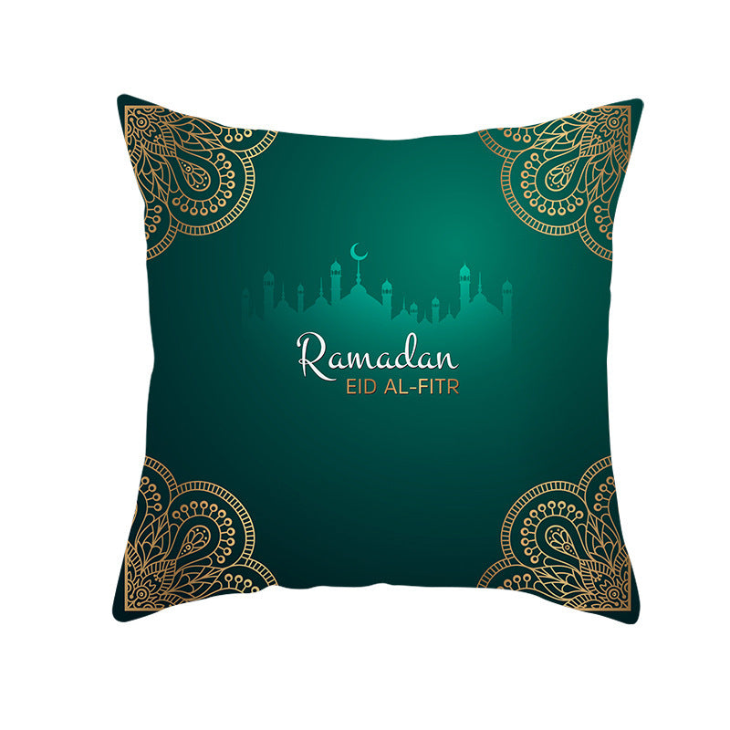 Muslim Halal Ramadan Eid Mubarak Home Decor Pillowcase