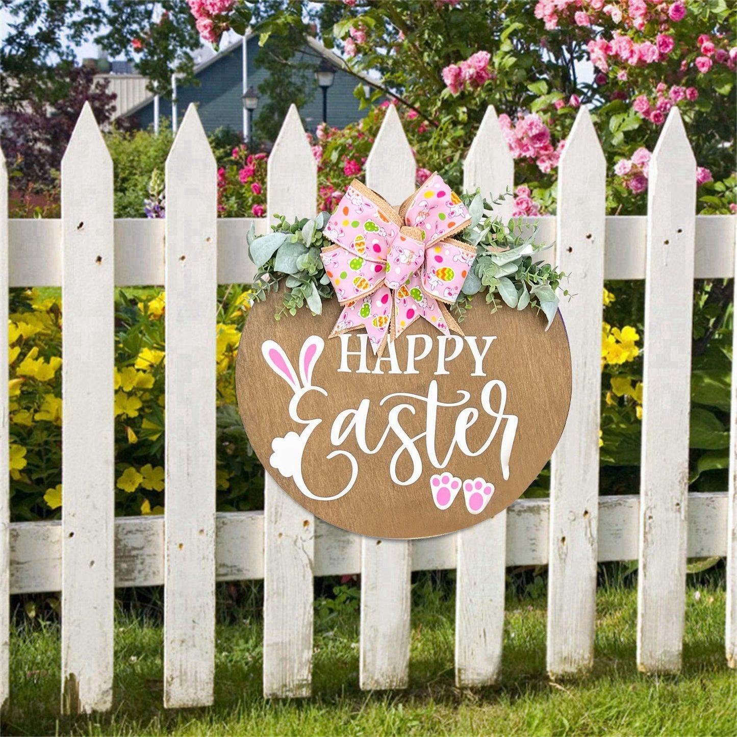 Easter Door and Fence Decorations